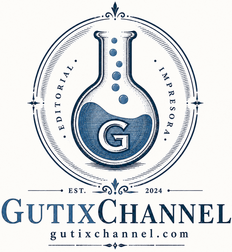 Logo animado de GutixChannel Editorial